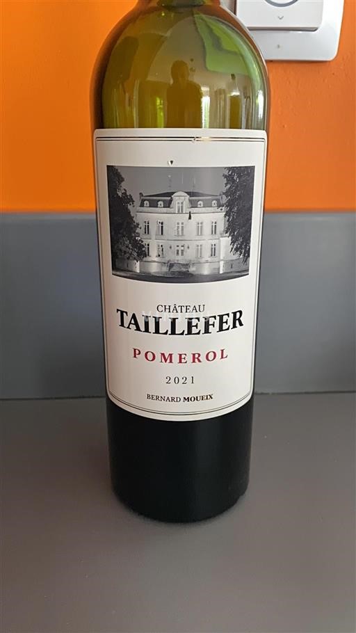Bordeaux Pomerol Château Taillefer 2021