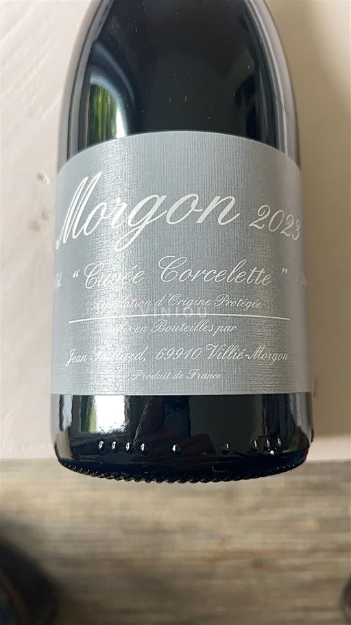 Beaujolais Morgon Jean Foillard Corcelette 2023