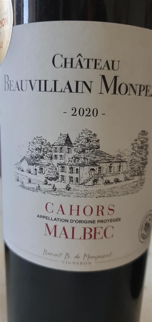 Southwest Cahors Château Beauvillain Monpezat 2020