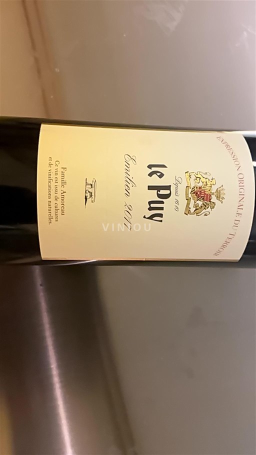 Bordeaux Francs Côtes de Bordeaux Le Puy 150 cl 2017