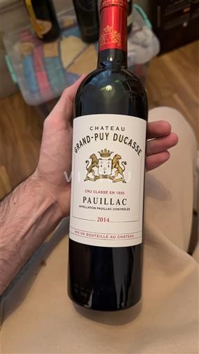 Bordeaux Pauillac Grand Cru Château Grand-Puy Ducasse 2014