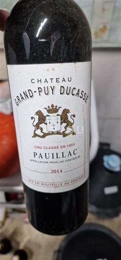 Bordeaux Pauillac Grand Cru Château Grand-Puy Ducasse 2014
