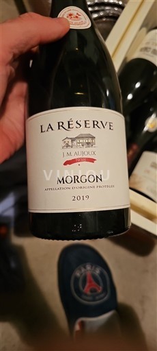 Beaujolais Morgon J. M. Aujoux La Réserve 2019