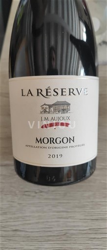 Beaujolais Morgon J. M. Aujoux La Réserve 2019
