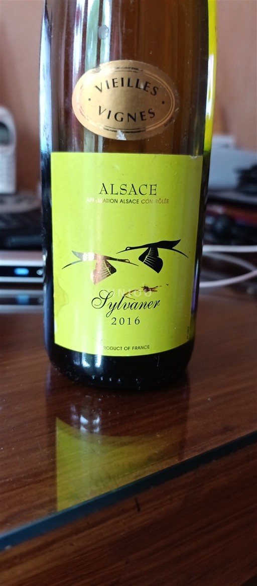 Alsace Vieilles Vignes Sylvaner 2016