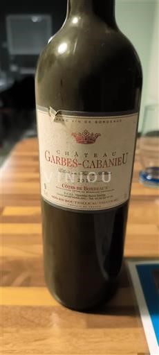 Bordeaux Côtes-de-Bordeaux Château Garbes-Cabanieu 2016