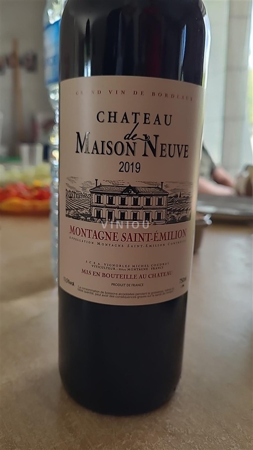 Burdeos Montagne-Saint-Émilion Château Maison Neuve 2019