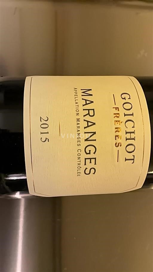 Burgundy Maranges Goichot Frères 2015