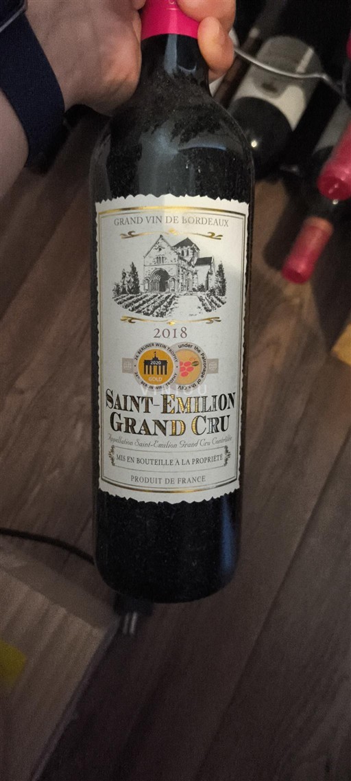 Bordeaux Saint-Émilion Grand Cru À La Propriété 2018