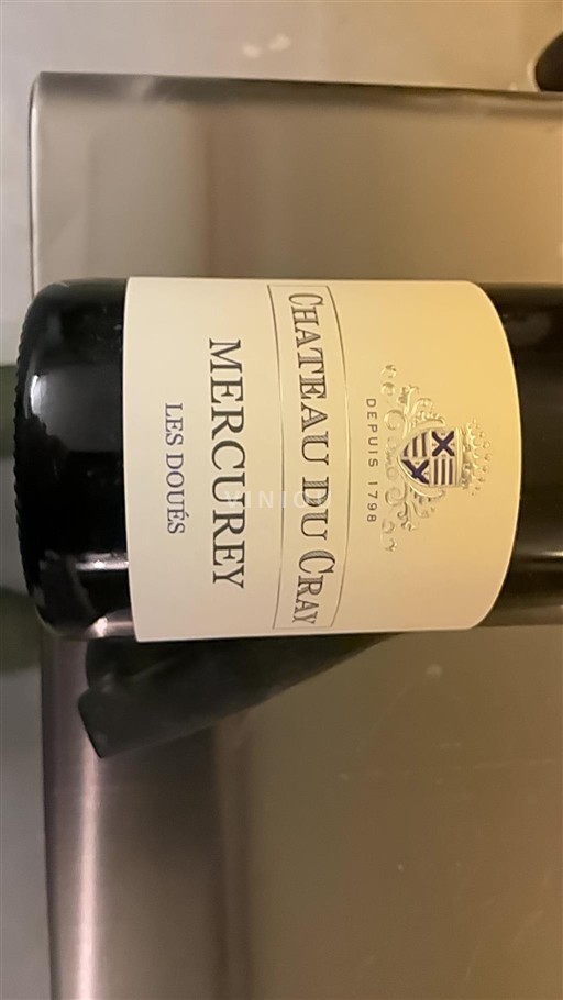 Burgundija Mercurey Château Cray Les Doués Neleten.