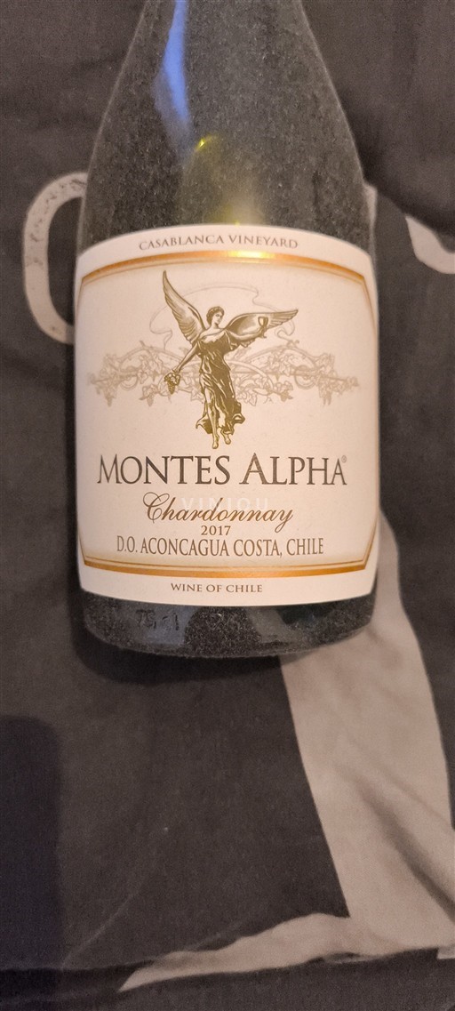 Aconcaguanlaakso Aconcagua Costa Montes Alpha Chardonnay 2017