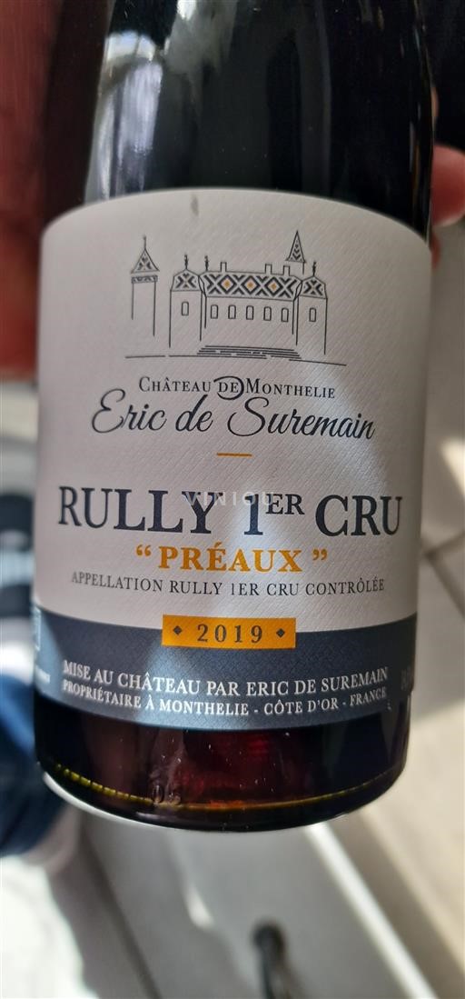Burgund Rully Premier Cru Château Monthelie Préaux 2019