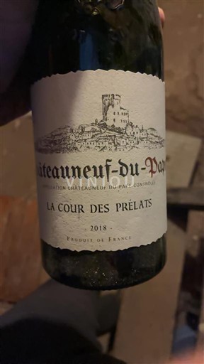 Valle del Ródano Châteauneuf-du-Pape. La Cour des Prélats 2018