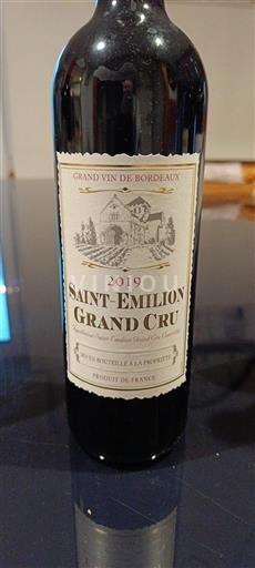 Bordeaux Saint-Émilion Grand Cru À La Propriété 2019