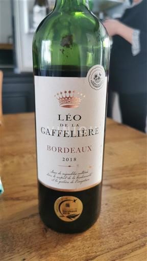 Bordeaux Léo de la Gaffelière 2018