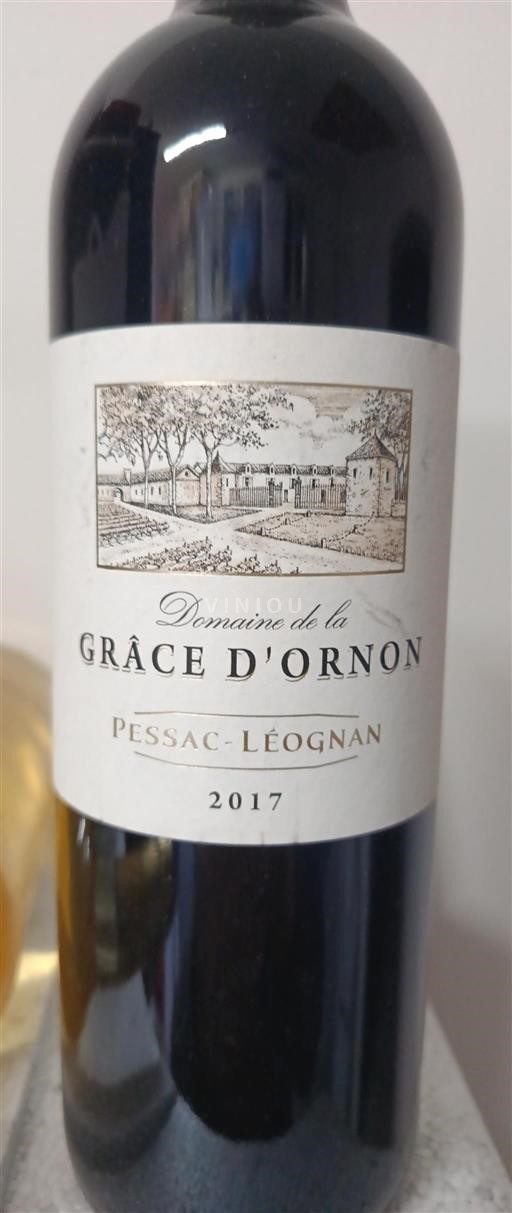 Bordeaux Pessac-Léognan Domaine La Grâce Ornon 2017