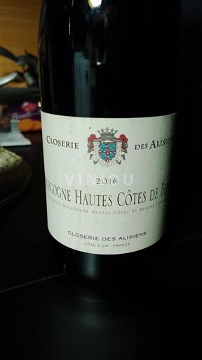Bourgogne Không được chỉ định Closerie des Alisiers 2016
