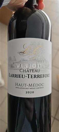 Burdeos Haut-Médoc Château Larrieu Terrefort 2020