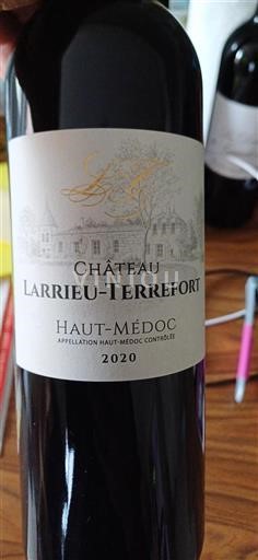 Bordeaux Haut-Médoc Château Larrieu Terrefort 2020