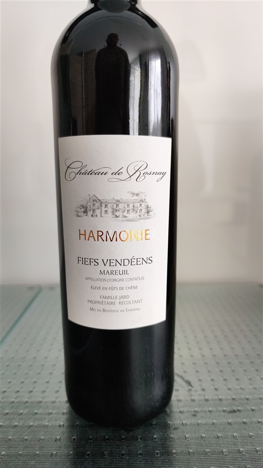 Vallée de la Loire Fiefs Vendéens Château Rosnay Harmonie 2023