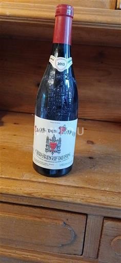 Rhônedalen Châteauneuf-du-Pape Clos des Papes 2015