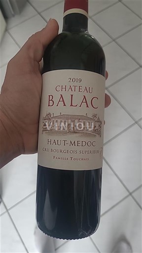 Bordeaux Haut-Médoc Cru Bourgeois Supérieur Château Balac 2019