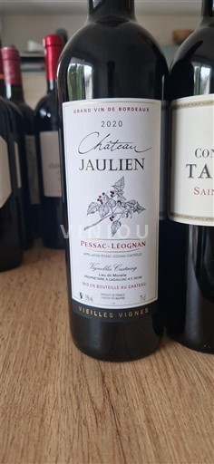 Burdeos Pessac-Léognan Château Jaulien Vieilles Vignes 2020