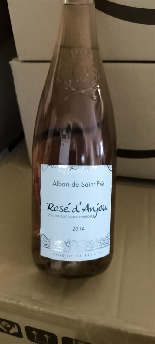 Valle della Loira Rosé d'Anjou Alban de Saint Pré 2014