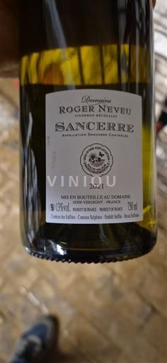 Loirevallei Sancerre Domaine Roger Neveu  2021