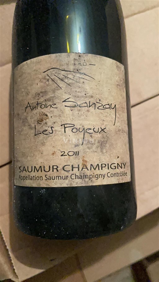 Valle della Loira Saumur-Champigny Antoine Sanzay Les Poyeux 2011