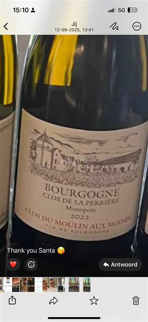 Burgund Clos du Moulin aux Moines Clos de la Perrière Monopole 2022