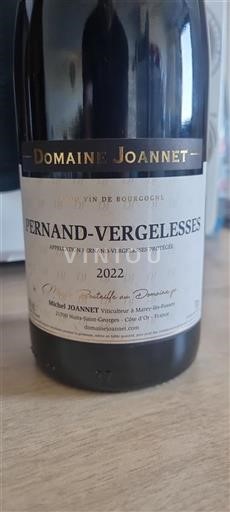 Borgoña Pernand-Vergelesses Domaine Joannet 2022