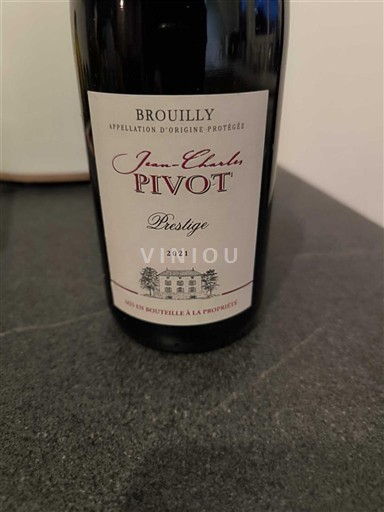 Beaujolais Brouilly Jean-Charles Pivot Prestige 2021