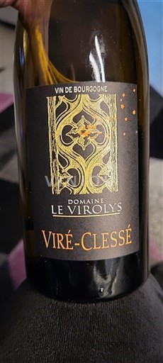 Bourgogne Viré-clessé Domaine Le Virolys Icke årgångsbetecknad