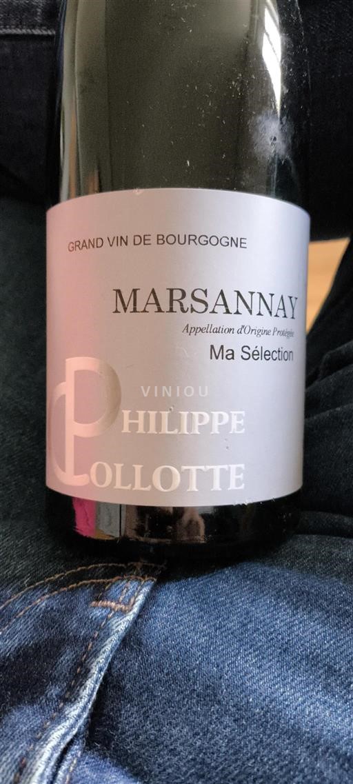 Bourgondië Marsannay Philippe Pollottet Ma Sélection 2020