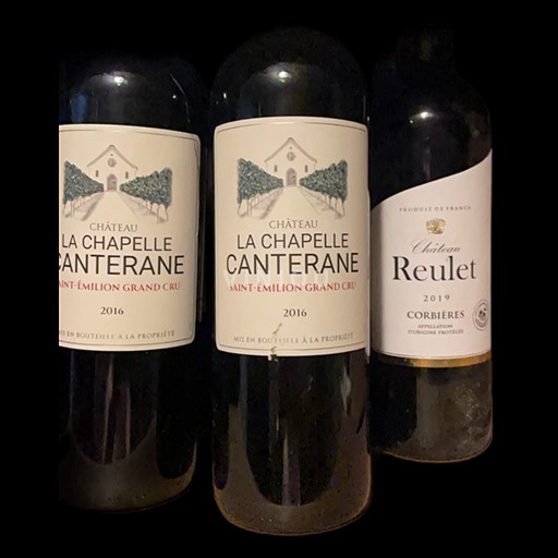 Vin Rouge sec La Chapelle Canterane 2016 France Bordeaux Saint-Émilion AOC Grand Cru