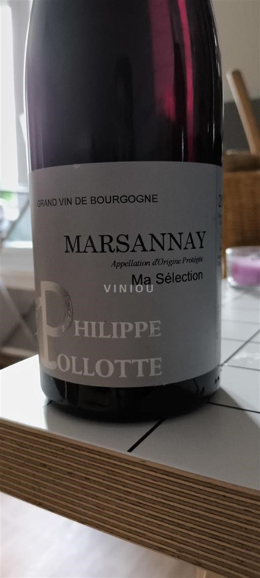 Bourgondië Marsannay Philippe Collotte Ma Sélection 2020