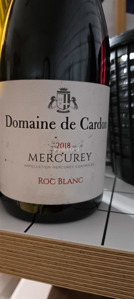 Burgundija Mercurey Domaine Cardon Roc Blanc 2018