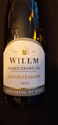 Alsacia Alsacia Grand Cru Grand Cru Willm Kirchberg de Barr 2022