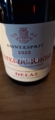 Rhône Valley Côtes-du-Rhône Delas Frères Saint-Esprit 2023