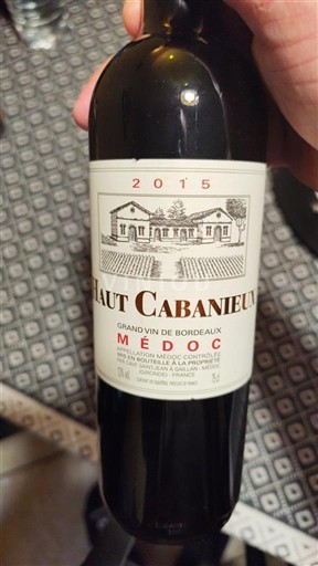 Bordeaux Médoc Haut Cabanieux 2015