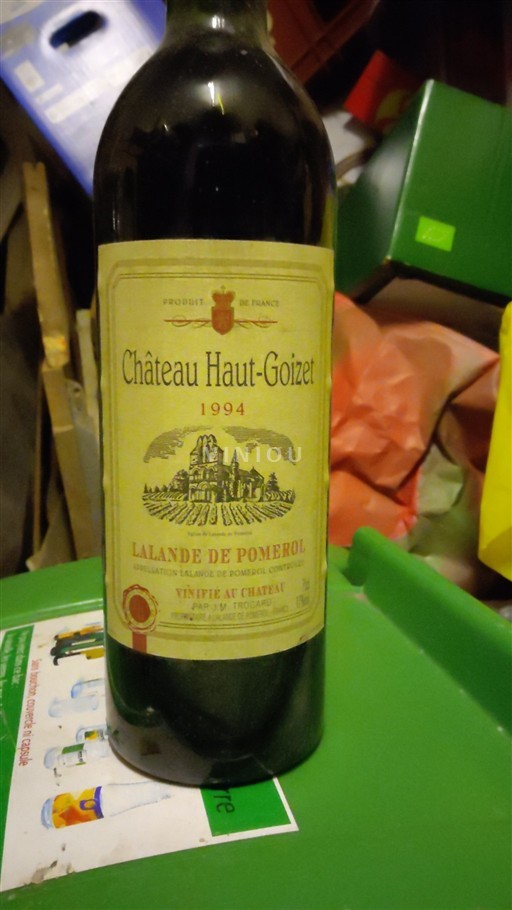 Bordéus Lalande-de-Pomerol Château Haut-Goizet 1994