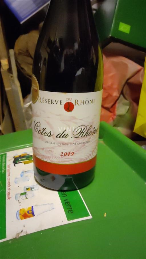 Rhône Valley Côtes-du-Rhône Réserve du Rhône 2019