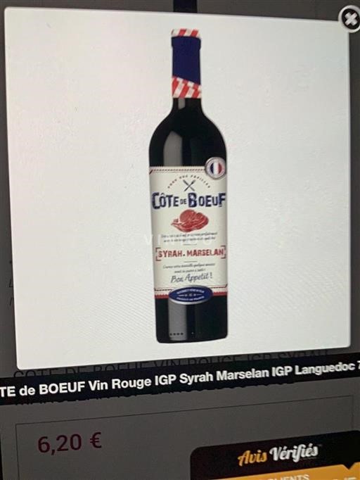 Languedoc-Roussillon Pays d'Oc Côte de Boeuf 2024