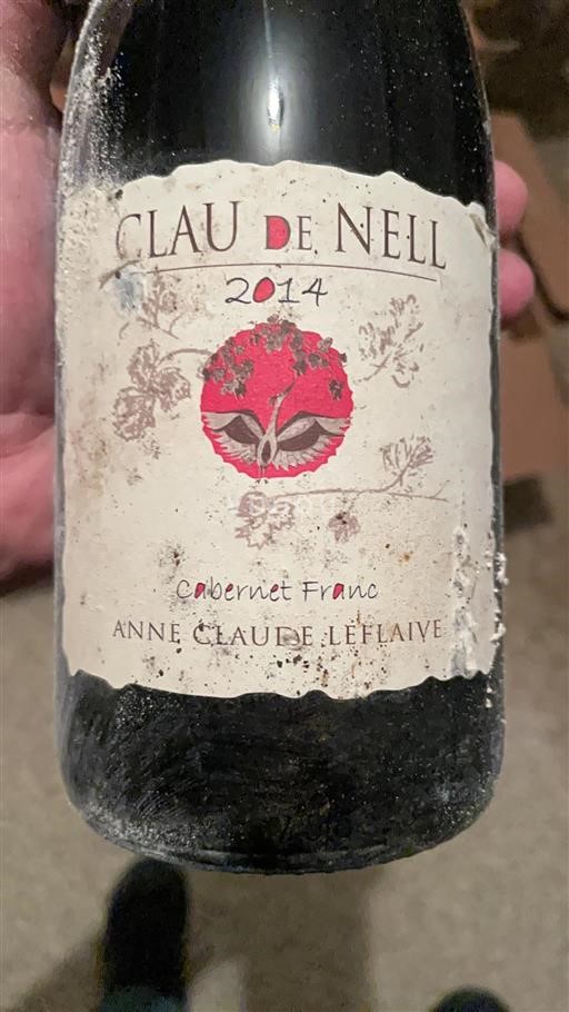 Thung lũng sông Loire Không được chỉ định Clau de Nell Cabernet Franc 2014
