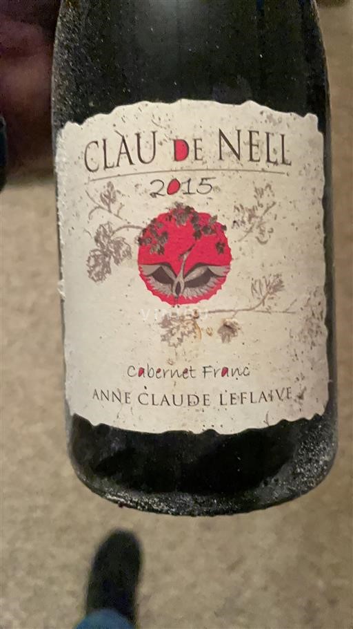 Loirevallei Anjou Clau de Nell Cabernet Franc 2015