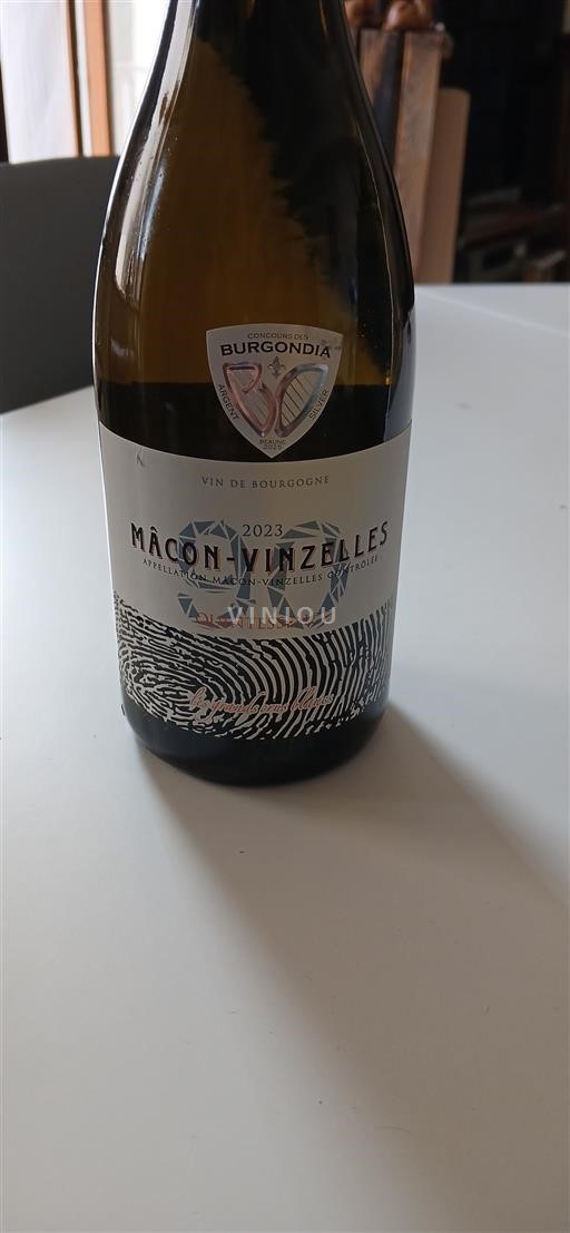 Vin Blanc sec 2023 Quintessence 2023 France Bourgogne Mâcon et mâcon-villages AOC hve