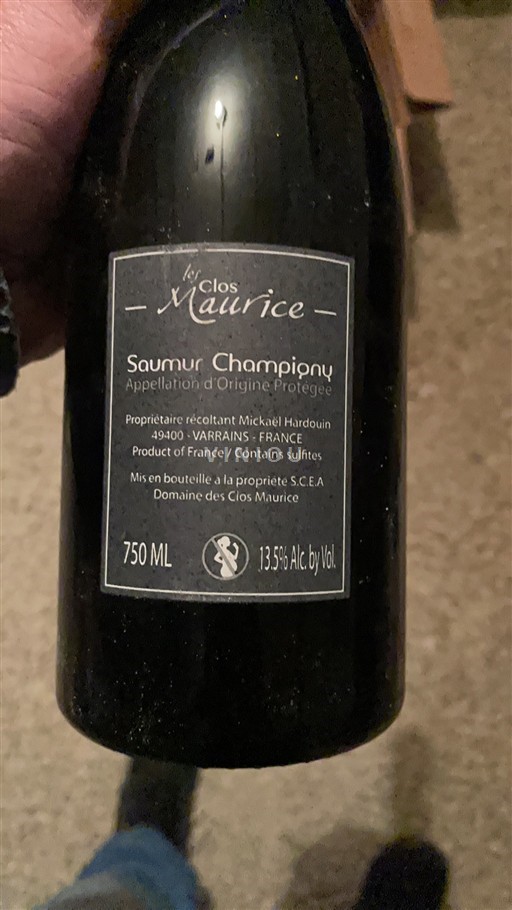 Loirevallei Saumur-champigny Clos Maurice La cabriole des clos 2014