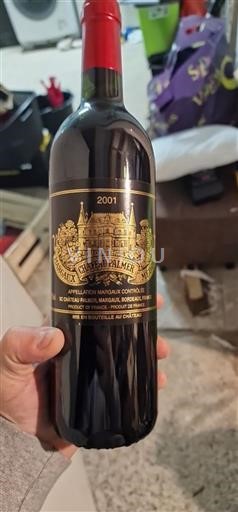 Vin Margaux Château Palmer - 2001 - Avis, conseil, vieillissement