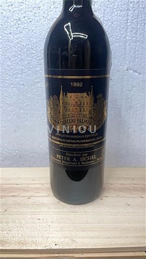Bordeaux Margaux Grand Cru Château Palmer 1992